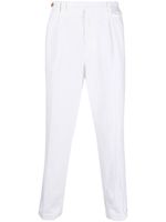 Brunello Cucinelli pantalon à coupe droite - Blanc