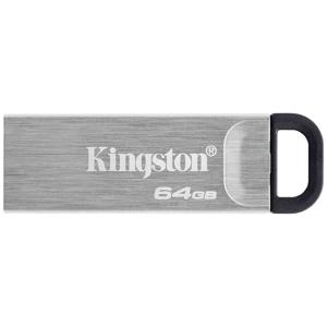 Kingston DataTraveler Kyson USB-stick Retail 64 GB Zilver DTKN/64GB USB 3.2 Gen 1 (USB 3.0)