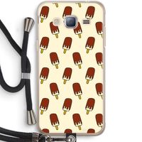 Yummy: Samsung Galaxy J3 (2016) Transparant Hoesje met koord