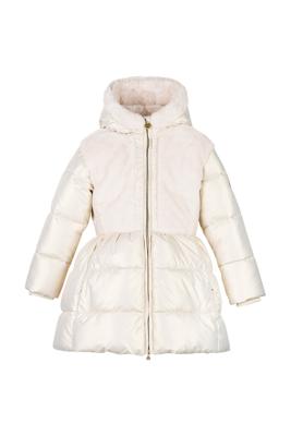 Le Chic winter winterjas meisjes - wit - Bloom - furry