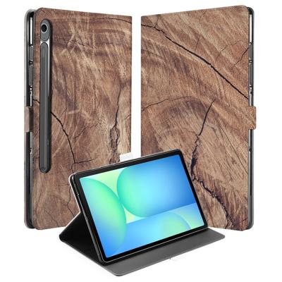 Samsung Galaxy Tab S10 FE | Tab S9 FE Tablet Hoesje Tree Trunk met Standaard