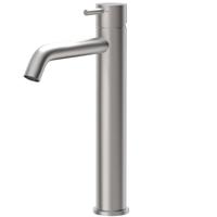 Wastafelkraan Xenz Duero | Opbouw | Mengkraan | Hoog model | Inox (rvs look) Wastafelkraan Xenz Duero | Opbouw | Mengkraan | Hoog model | Inox (rvs look)