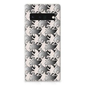 Google Pixel 6 Pro TPU Hoesje Salamander Grey