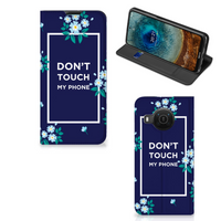 Nokia X20 | X10 Design Case Flowers Blue DTMP