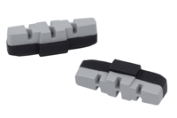 Elvedes Rembloksets power pads magura hs11 / hs33 - grijze compound (op kaart)