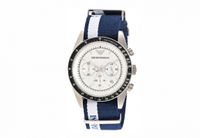 Horlogeband Armani Ar6108.BL Onderliggend Nylon/perlon Blauw 23mm
