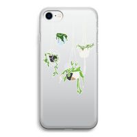 Hang In There: iPhone SE 2020 Transparant Hoesje