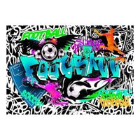 Fotobehang - Sports Graffiti 100x70cm - Vliesbehang - thumbnail