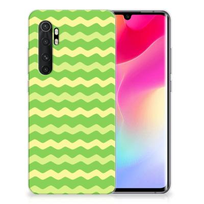 Xiaomi Mi Note 10 Lite | TPU bumper | Waves Green