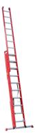 4tecx Reformladder 3-delig aluminium 3 x 12 met stalen balk 4tecx Reformladder 3-delig aluminium 3 x 12 met stalen balk