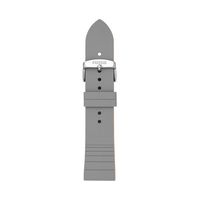 Horlogeband Fossil S221350 Silicoon Grijs 22mm Horlogeband Fossil S221350 Silicoon Grijs 22mm
