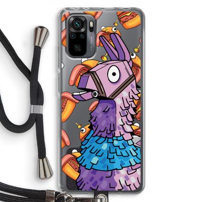 Loot Burger: Xiaomi Redmi Note 10 Pro Transparant Hoesje met koord