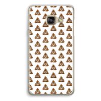 Poop emoji: Samsung A3 (2017) Transparant Hoesje