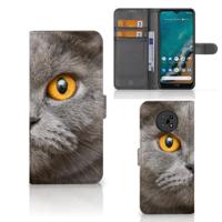 Telefoonhoesje | Met pasjeshouder | Nokia G50 Britse Korthaar