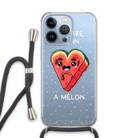 One In A Melon: iPhone 13 Pro Transparant Hoesje met koord