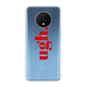Ugh: OnePlus 7T Transparant Hoesje
