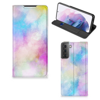 Bookcase Samsung Galaxy S21 Plus Watercolor Light - thumbnail