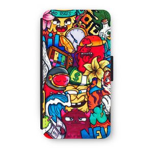 No Rules: iPhone XS Flip Hoesje