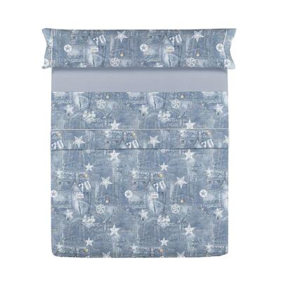 Set beddengoed Lois TEJANO Blauw Bed van 180