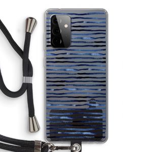 Verrassende lijnen: Samsung Galaxy A72 5G Transparant Hoesje met koord