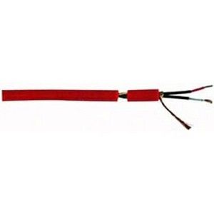 DAP MC-226R microfoon kabel rood, dubbele isolatie, 100 meter op rol