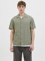 Jack & Jones Jprccmontana Dobby Resort S/s Shirt Sn Overhemd Dried Sage Jack & Jones Jprccmontana Dobby Resort S/s Shirt Sn Overhemd Dried Sage