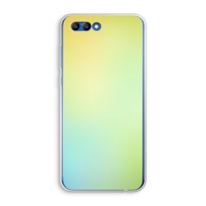 Minty mist pastel: Honor 10 Transparant Hoesje