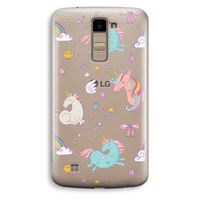 Fantasiewereld: LG K10 (2016) Transparant Hoesje