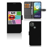 Motorola Moto G9 Power | Wallet Case | met Pasjes | Popart Princess