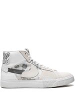 Nike baskets SB Zoom Blazer Mid Edge - Blanc