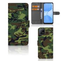 OPPO A73 5G | Telefoon Hoesje | Army Dark