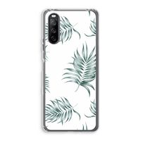 Simple leaves: Sony Xperia 10 III Transparant Hoesje