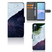 Sony Xperia 10 III | Book Case | Sea in Space