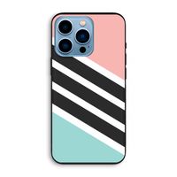 Strepen pastel: iPhone 13 Pro Biologisch afbreekbaar hoesje