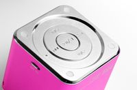 Mini-luidspreker Technaxx MusicMan Mini AUX, SD, USB Pink - thumbnail