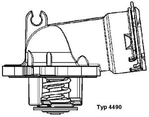 Wahler Thermostaat 4490.87D