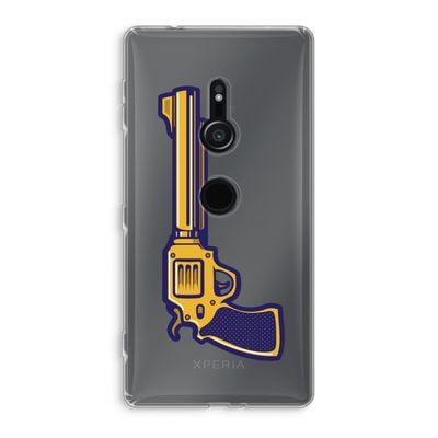 Pew Pew Pew: Sony Xperia XZ2 Transparant Hoesje