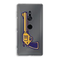 Pew Pew Pew: Sony Xperia XZ2 Transparant Hoesje