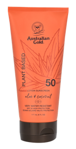 Australian Gold Plant Based Sunscreen Lotion SPF50 177 ml Zonbescherming