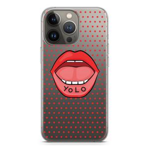 Yolo Denise: iPhone 13 Pro Transparant Hoesje