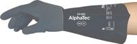 Ansell Chemiehandschoenen | maat 10 grijs/zwart | EN 388, EN 374, EN 407 | PSA-categorie III | 6 paar - 53-001-10 53-001-10