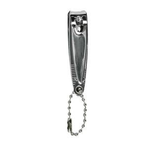 Benson Care Nagelknipper - met vijl - metaal - zilver - aan ketting - 5 cm - nagel verzorging