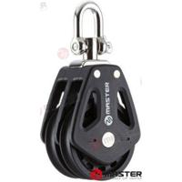 Poelie met 90mm schijf MVBP0903F - Dubbel gelagerde poelie 90mm