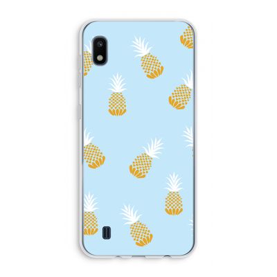 Ananasjes: Samsung Galaxy A10 Transparant Hoesje