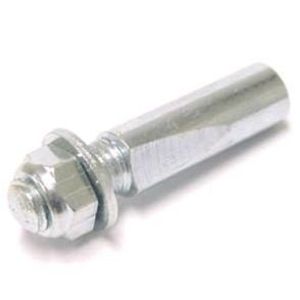 Pedaal crank spie bromfiets 9 mm.