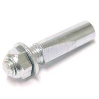Pedaal crank spie bromfiets 9 mm.