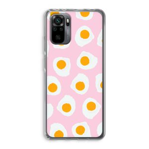 Dancing eggs: Xiaomi Redmi Note 10 Pro Transparant Hoesje