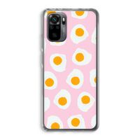 Dancing eggs: Xiaomi Redmi Note 10 Pro Transparant Hoesje