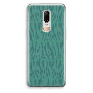 Swirls: OnePlus 6 Transparant Hoesje