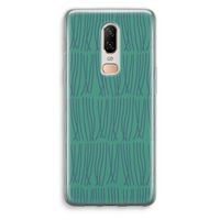 Swirls: OnePlus 6 Transparant Hoesje